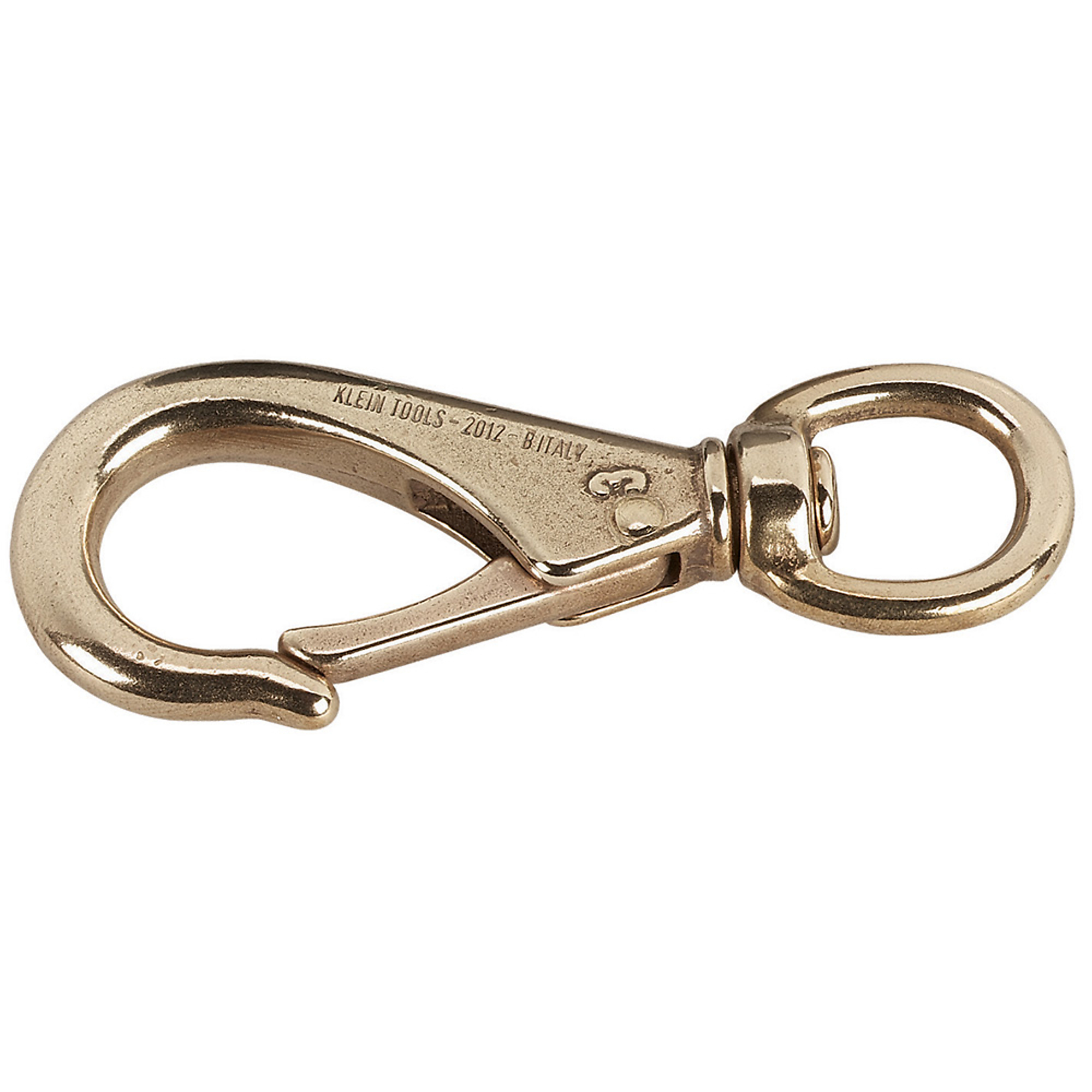 Klein Tools, Swivel Snap Hook, Load Capacity 150 lb, Hook Material Bronze, Model# 2012